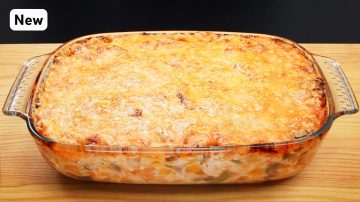 Delicious Chicken Casserole with Pasta and Vegetables