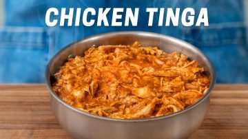 Chicken Tinga Tostadas