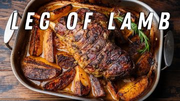 Greek Style Slow Roasted Leg of Lamb & The Ultimate Easter Recipe!