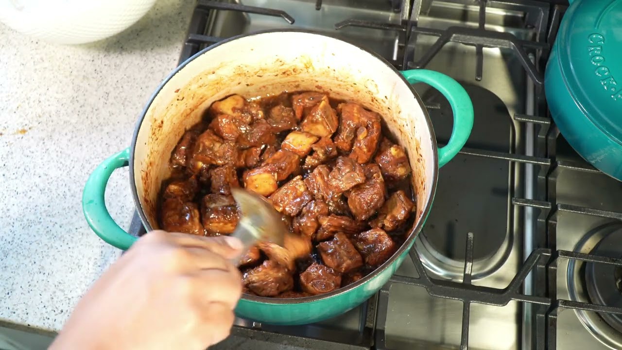 Caribbean Stewed Short Ribs - Pantry Vault