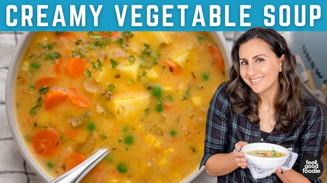 Creamy Vegetable Soup - Pantry Vault