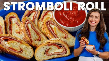 How to Make Stromboli & Easy Pizza Rolls!