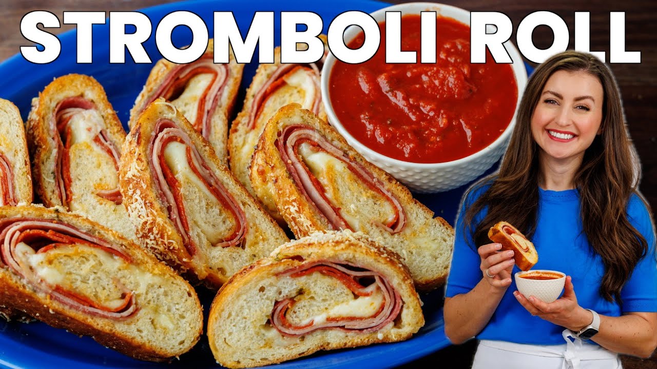 How to Make Stromboli - Easy Pizza Rolls! - Pantry Vault