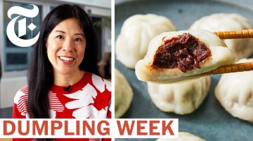 Chocolate Sesame Dumplings