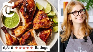 Peruvian Chicken with Aji Amarillo and Aji Panca