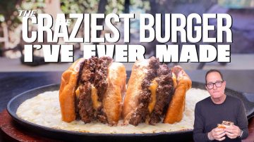 Truffle Cheese Smash Burger