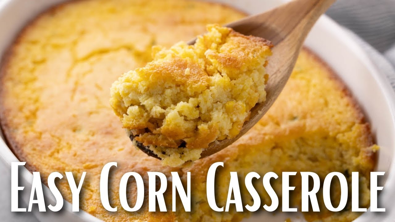 Homemade Corn Casserole - Pantry Vault