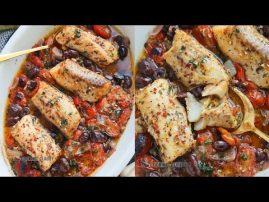 Easy Mediterranean Baked Fish Recipe – So Juicy!