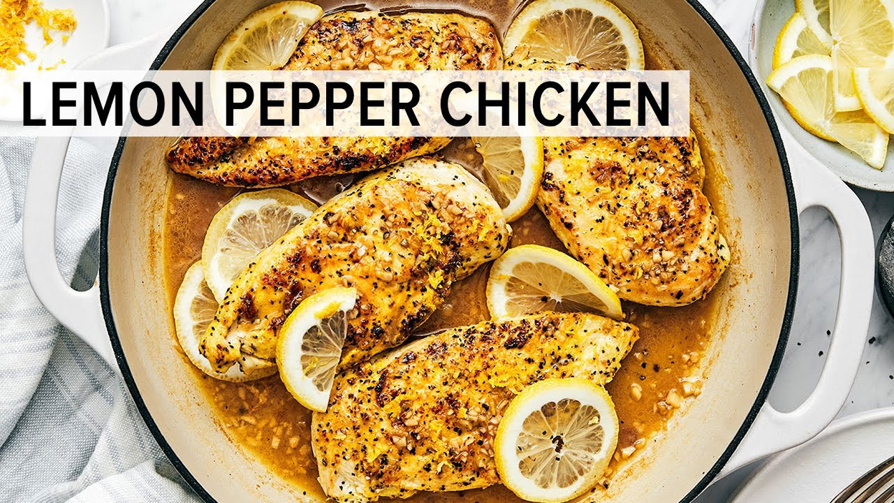 Lemon Pepper Chicken - Pantry Vault