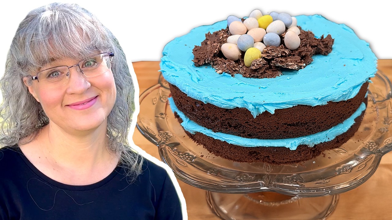 Robin’s Egg Cake – Easy Easter Dessert Recipes You’ll Love! - Pantry Vault