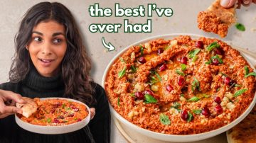 How To Make Muhammara: Roasted Red Pepper And Walnut Dip