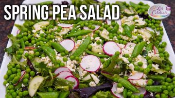 Spring Pea Salad with Mint and Feta