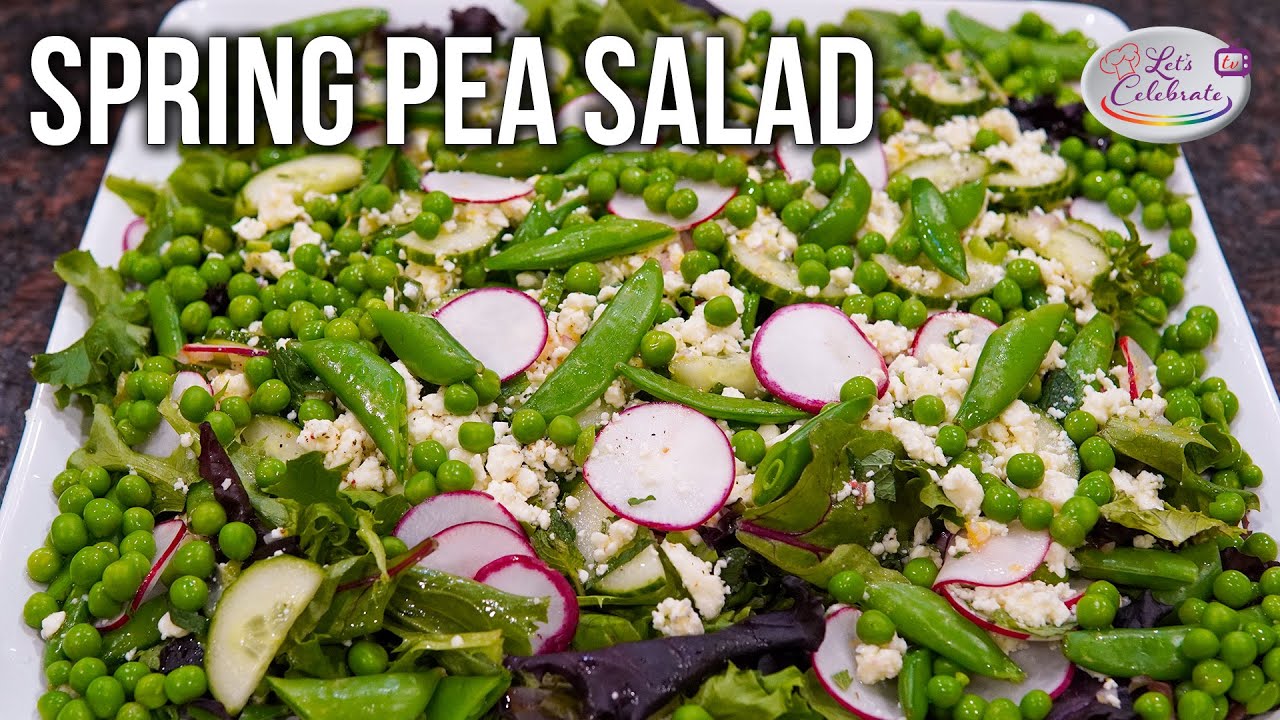 Spring Pea Salad with Mint and Feta