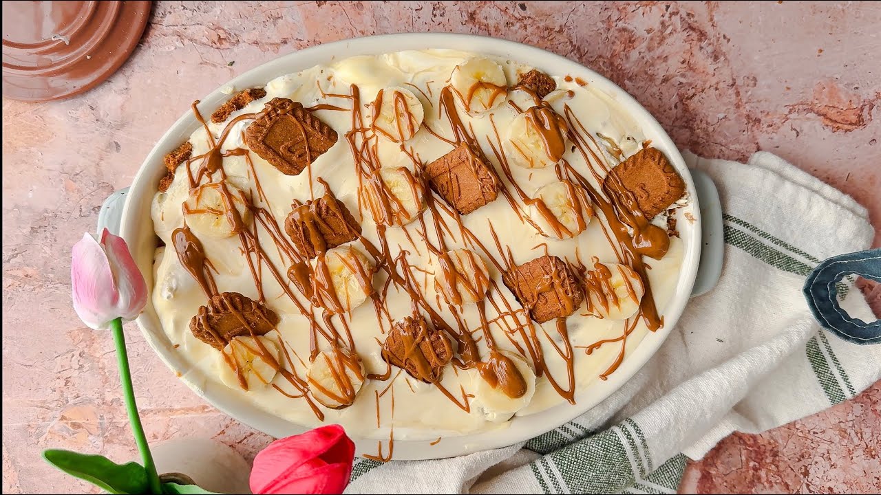 Biscoff Banana Pudding - Pantry Vault