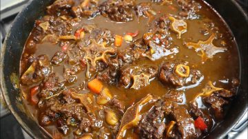 How To Make Jamaican Oxtail Easy Step By Step