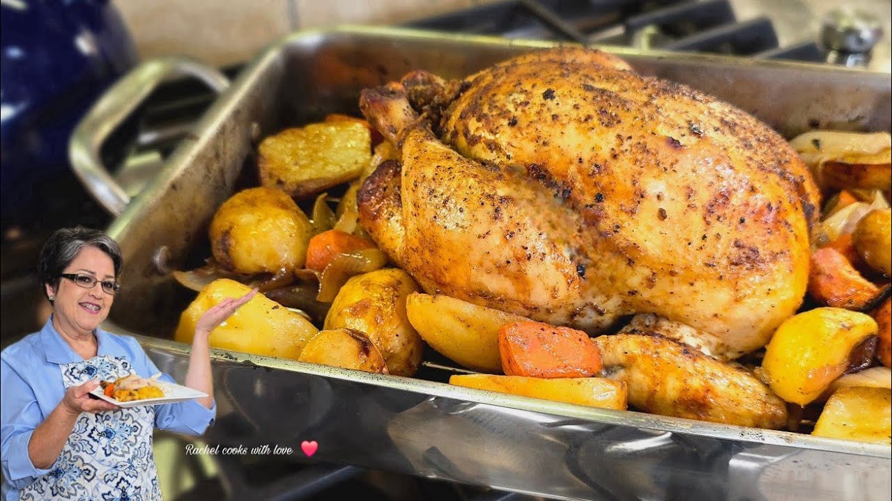 Juiciest Roasted Chicken - Pantry Vault