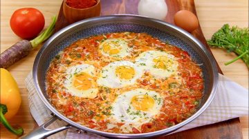 Scrambled Eggs with Garlic and Spices