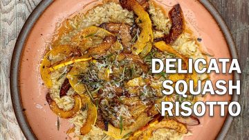 Delicata Squash Risotto
