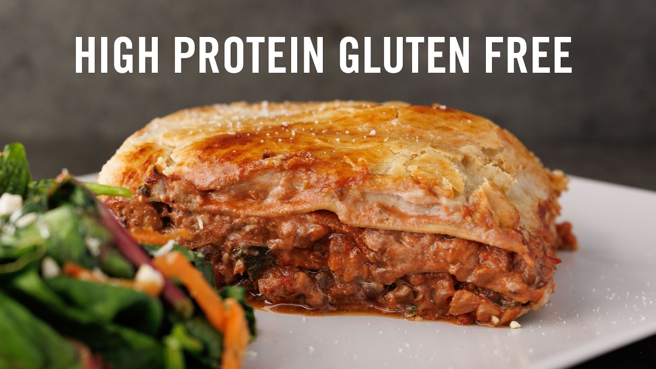 High Protein Vegan Lasagna - Pantry Vault