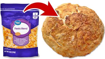 Fast Easy No Knead Cheese Bread Recipe