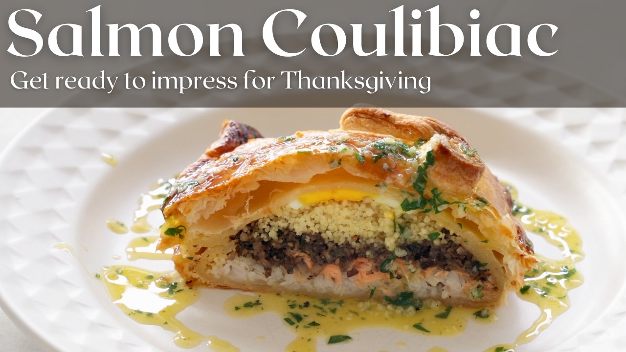 Make a Stunning Salmon Coulibiac at Home for Christmas - Pantry Vault