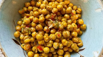 Healthier Fried Channa