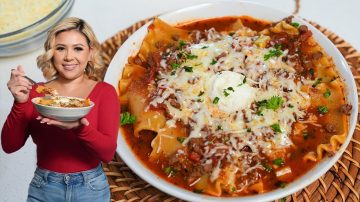 How I Make My Favorite Lasagna Soup