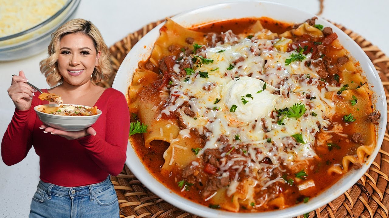 How I Make My Favorite Lasagna Soup - Pantry Vault